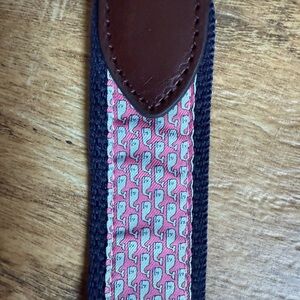 NWOT Vineyard Vines Men's Brown Leather Belt